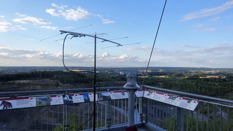 Blick nach Norden, bis Norwegen ist nichts im Weg